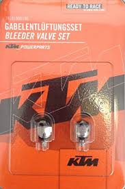 101003 - 78101900100 Fork Bleeder Valve Kit 390-570 2011-2012